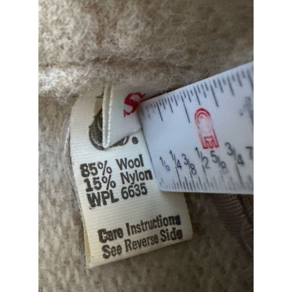 Amana Boho Hippie Wool Blanket Dress Coat Jacket - Picture 10 of 13